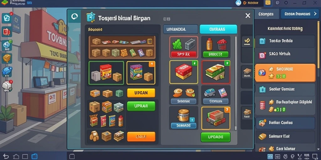 Tangkapan layar menunjukkan gameplay yang seru dan adiktif.