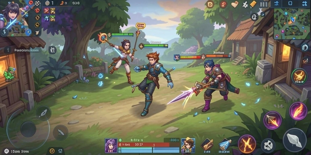 Screenshot AFAF menunjukkan grafik yang memukau dan detail yang luar biasa.