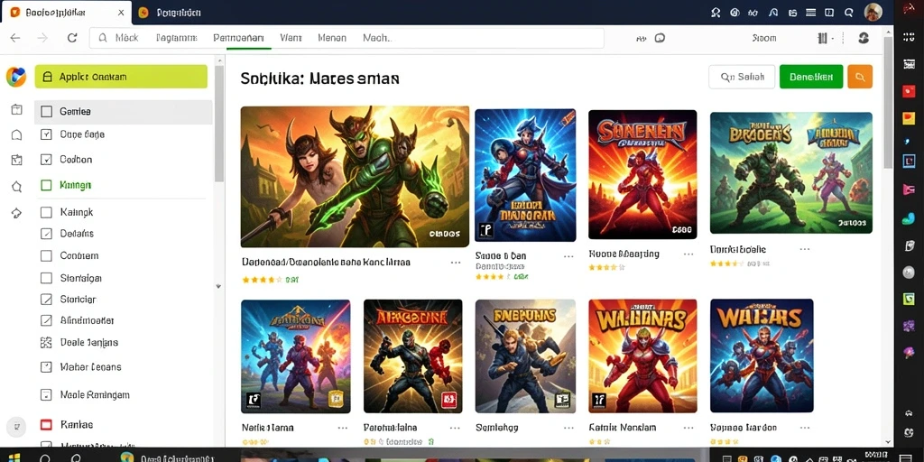 Screenshot menunjukkan gameplay yang mengasyikkan.