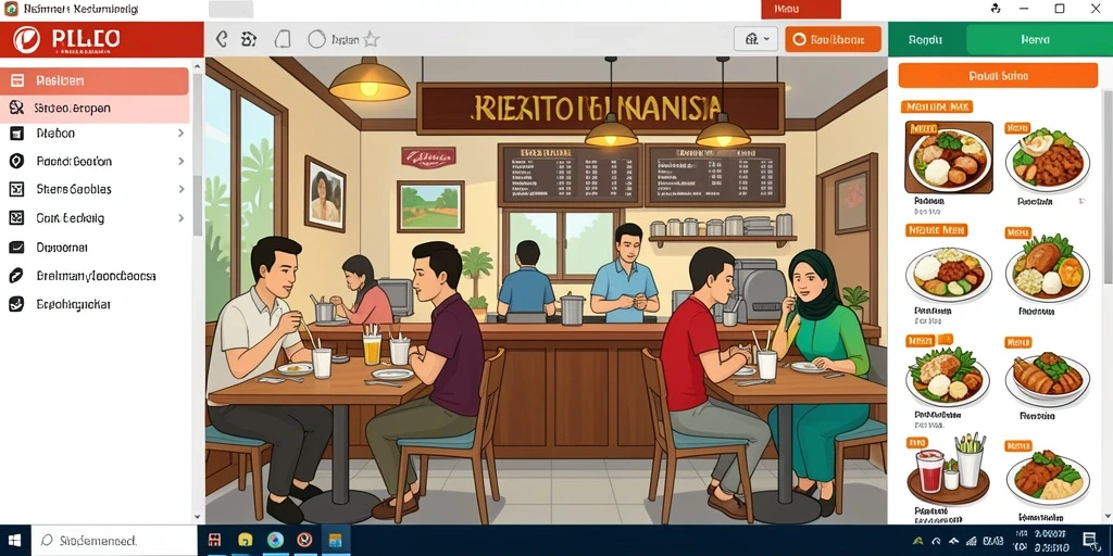 Tangkapan layar menunjukkan karakter keren dari JTBLUE.