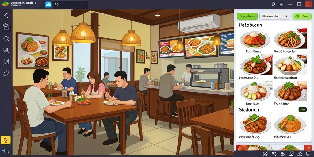 Tampilan antarmuka aplikasi MPO555 yang menarik.